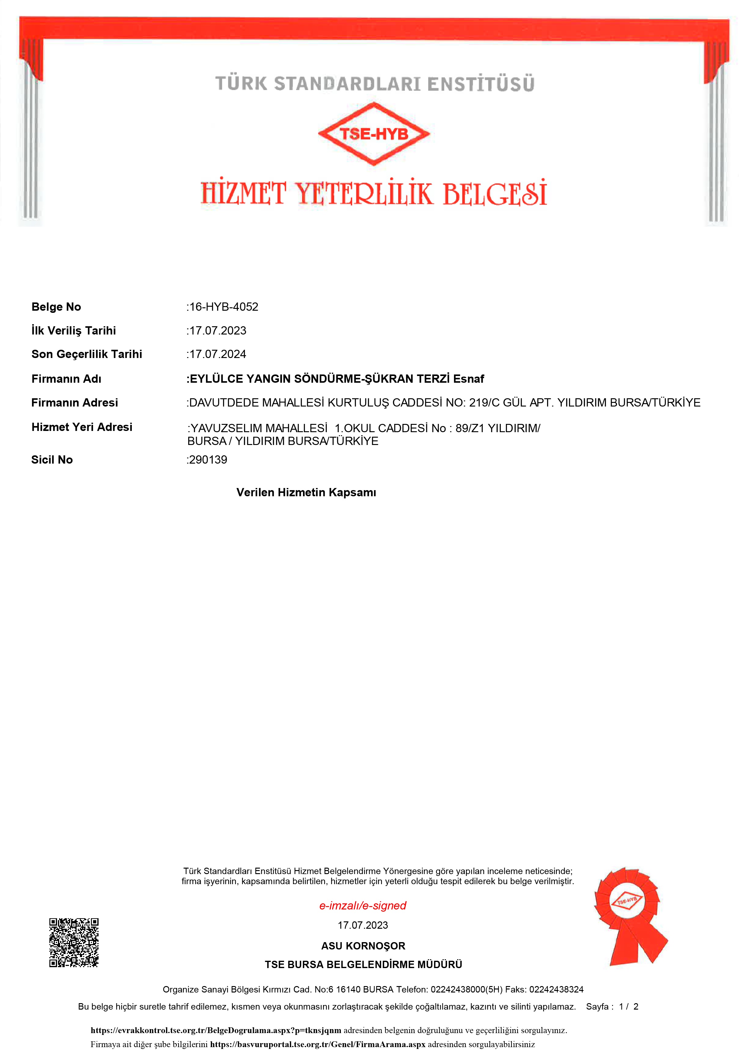 EYLÜLCE GROUP YANGIN SÖNDÜRME GÜVENLIK SİSTEMLERİ SAN.VE TİC. LTD. ŞTİ fotoğraf 4