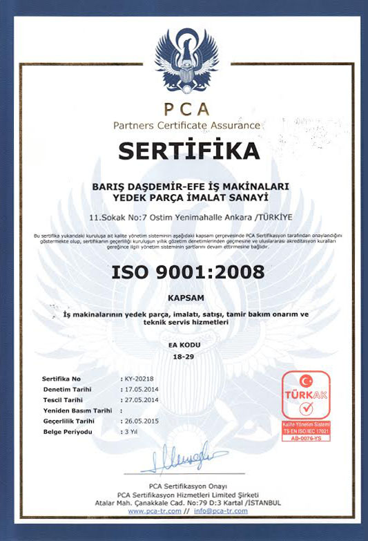 Efe İş Makinaları Yedek Parça fotoğraf 1
