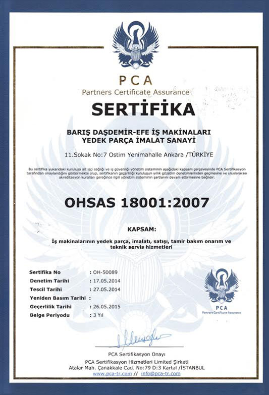 Efe İş Makinaları Yedek Parça fotoğraf 2