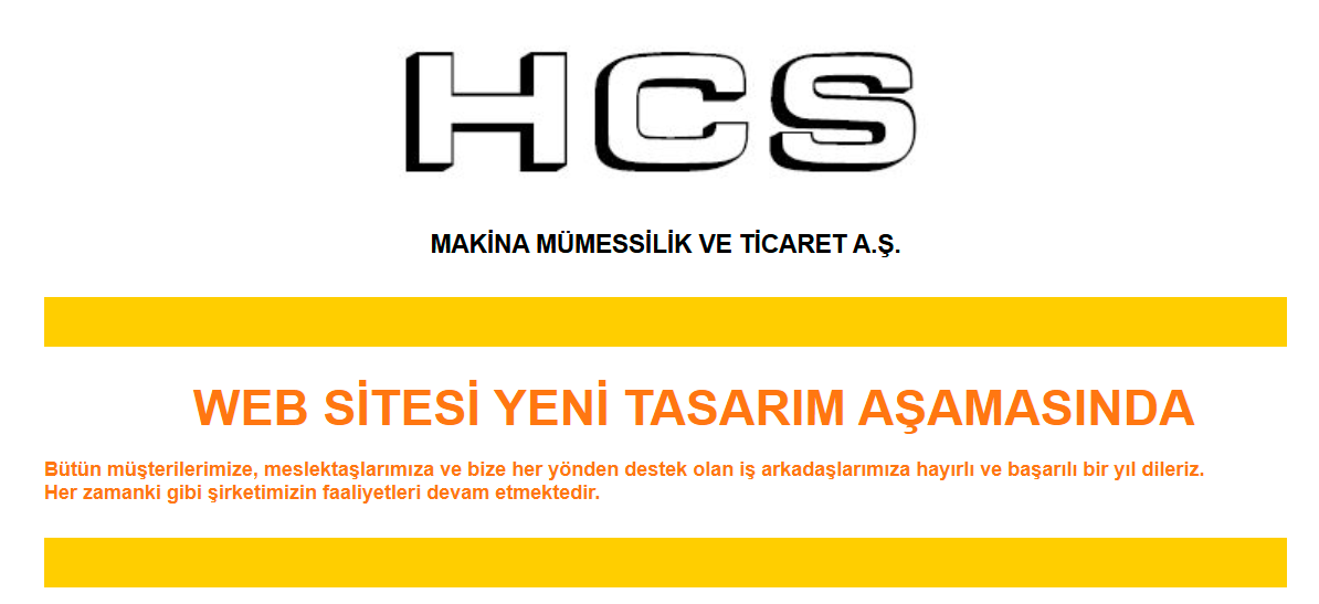 HCS Makina Mümessillik ve Ticaret A.Ş. fotoğraf 1
