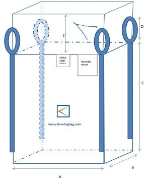Kare Bigbag Cuval Fibc fotoğraf 5