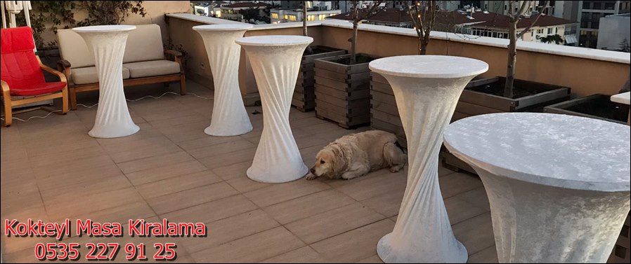 Kokteyl Masa Kiralama Bistro Kiralama fotoğraf 2