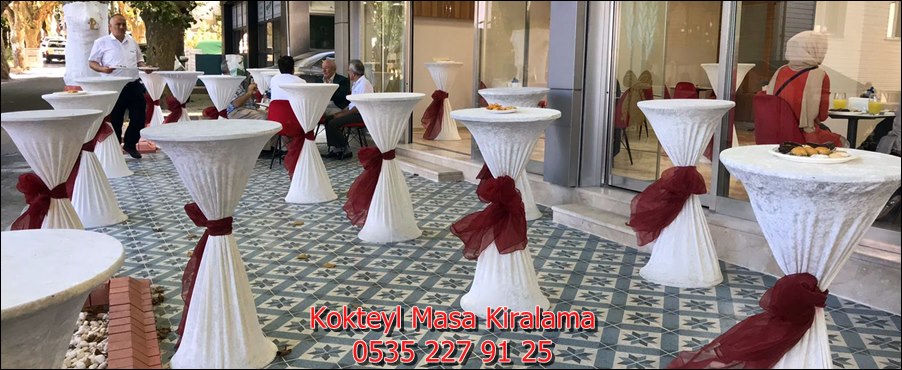Kokteyl Masa Kiralama Bistro Kiralama fotoğraf 5