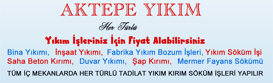 Aktepe Yıkım Hafriyat fotoğraf 1
