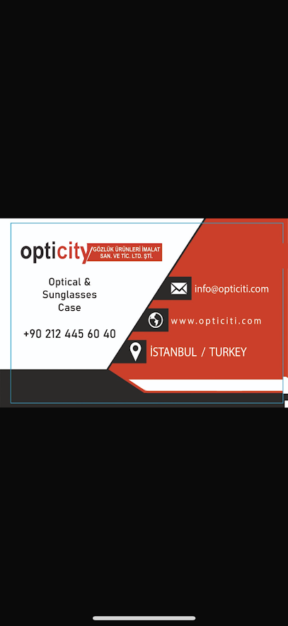 Opticity gözlük ürünleri imalat san ltd şti kapak görseli