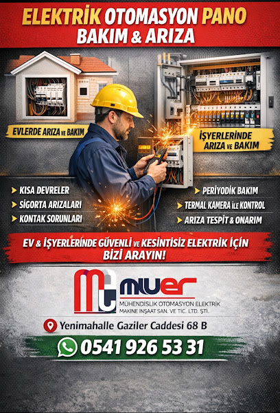 MUER MÜHENDİSLİK OTOMASYON ELEKTRİK kapak görseli