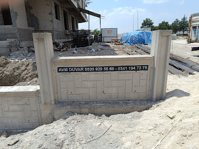 BAHÇE DUVARI DESENLİ ÇELİK KALIP AVM DUVAR kapak görseli