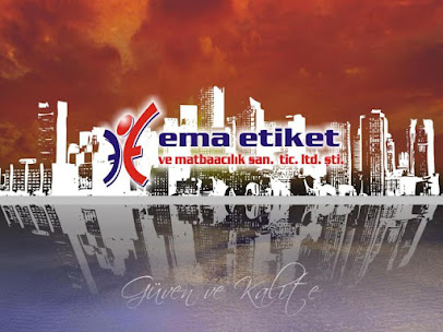 Yapışkanlı baskılı etiket sticker üretimi ve tedarikçisi Ema Etiket ve Matbaacılık San. Tic. Ltd. Şti. kapak görseli