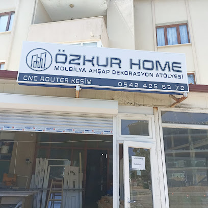 ÖZKUR HOME Mobilya Ahşap Dekorasyon Atölyesi kapak görseli