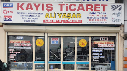 ORJİNAL DÖKÜM KAYIŞ TİCARET-ALİ YAŞAR kapak görseli