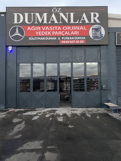 Öz Dumanlar Ağır Vasıta Yedek Parça Aksaray kapak görseli