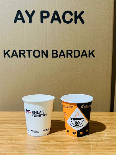 Ay pack karton bardak kapak görseli