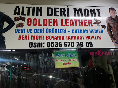 ALTIN DERİ MONT ve Deri Ürünleri Cüzdan Kemer Kütahya kapak görseli