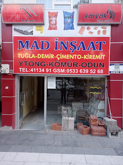 MAD İNŞAAT LTD. ŞTİ. kapak görseli