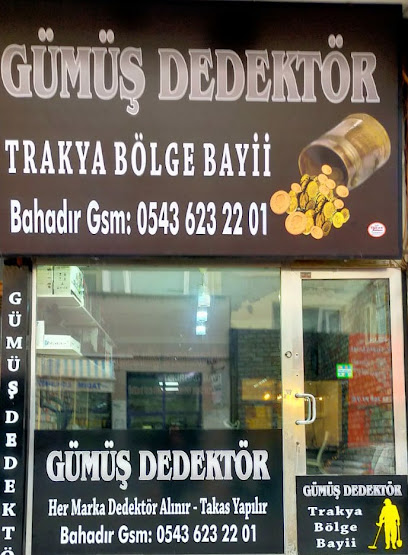 Gümüş dedektör Trakya bayii kapak görseli