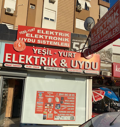 Yeşil-Yurt Elektrik Uydu Sistemleri. kapak görseli