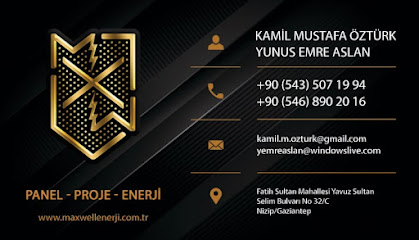 Maxwell Enerji ve Mühendislik kapak görseli