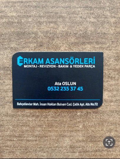 ERKAM ASANSÖRLERİ kapak görseli