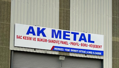 AK METAL Sac Kesim Ve Büküm kapak görseli