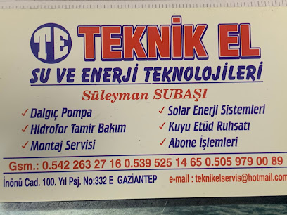 Teknik El Dalgıç Pompa Hidrofor kapak görseli