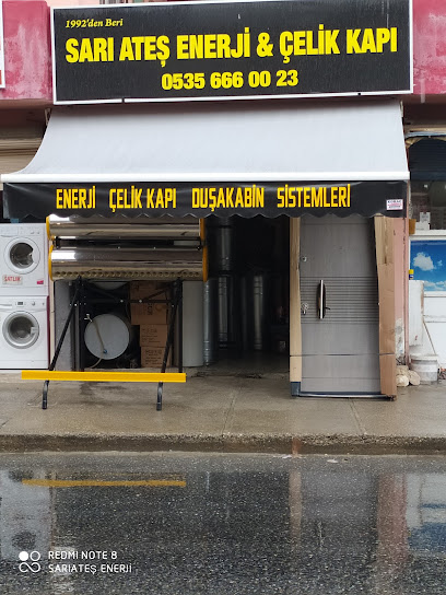 Sarıateş Enerj,i Çelik Kapı & Duşakabin ,Sineklik Sistemleri kapak görseli