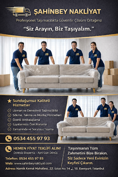 Şahinbey nakliyat kapak görseli