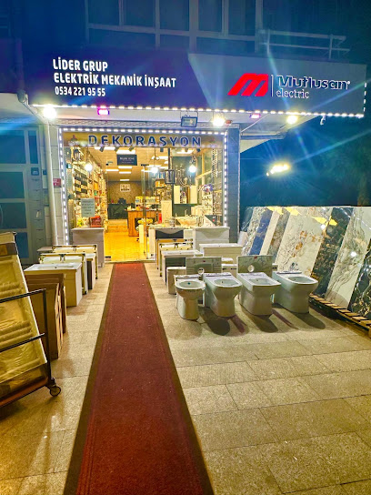 LİDER GRUP ELEKTRİK MEKANİK İNŞAAT HIRDAVAT kapak görseli