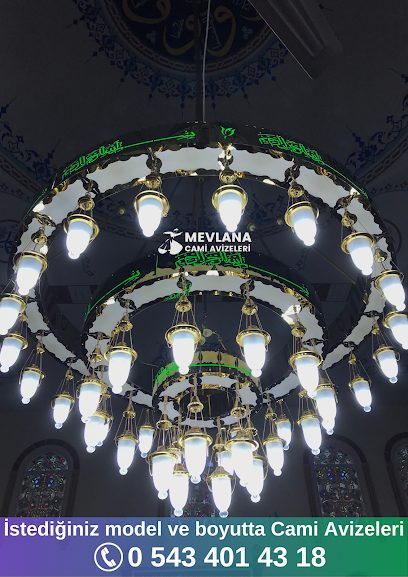 Mevlana Avize | Cami Avizeleri | Cami Avizesi İmalatı | Cami Aydınlatmaları kapak görseli
