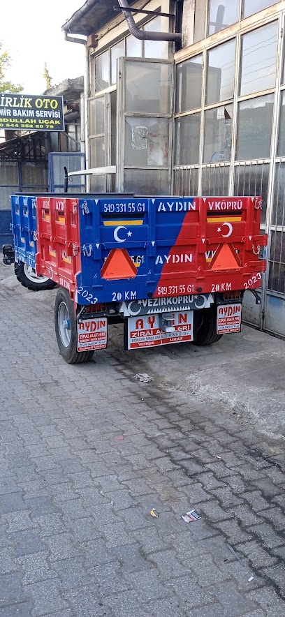 Aydın Zirai Aletleri Römork tamir bakım kapak görseli