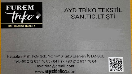Furem Triko & AYD Triko tekstil sanayi ve ticaret Ltd şti. kapak görseli