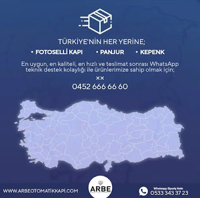 ARBE OTOMATİK KAPI SİSTEMLERİ kapak görseli
