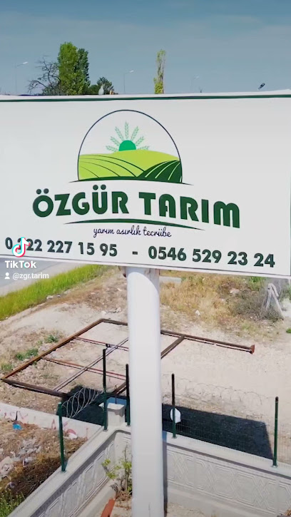 özgür tarım kapak görseli