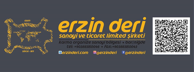 Erzin Deri Sanayi ve Ticaret LTD. ŞTİ. kapak görseli