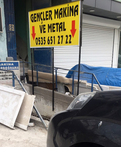 Gençler makina metal kapak görseli