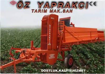 Öz Yaprakci Tarim Mak.san kapak görseli