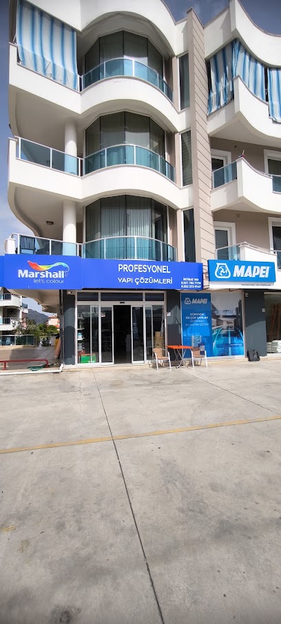 Profesyonel Yapı Çözümleri Ortaca Marshall Boya ve Mapei Yapı Kimyasalları Ana Bayi kapak görseli