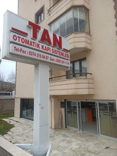 TAN OTOMATİK KAPI SİSTEMLERİ kapak görseli