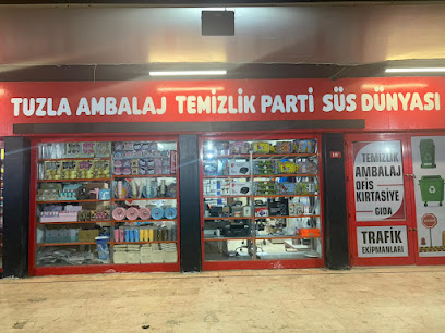 Tuzla Ambalaj Temizlik Parti Süs Dünyası kapak görseli
