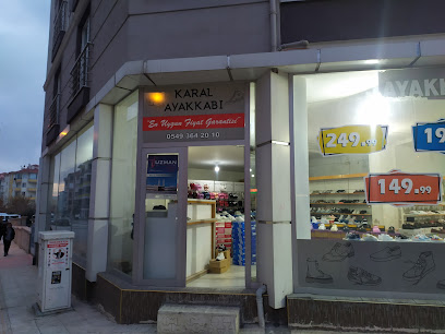 Karal ayakkabı kapak görseli