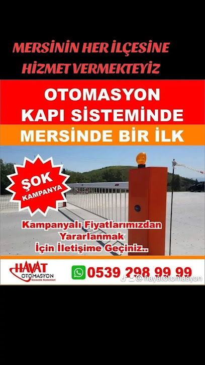 HAYAT OTOMATİK KAPI SİSTEMLERİ kapak görseli
