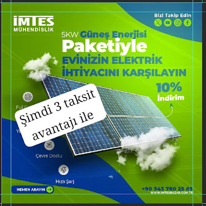 İmtes Mühendislik - ısı pompaları, Fotovoltaik elektrik güneş enerjisi, rüzgar turbini kapak görseli