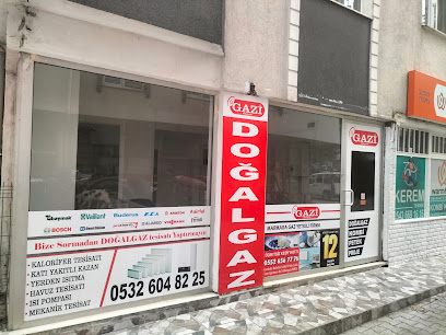 GAZİ MÜHENDİSLİK DOĞALGAZ ISITMA İKLİMLENDİRME PROJE kapak görseli