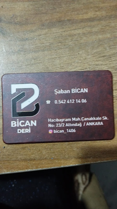 BİCAN DERİ HER TURLU ÇANTA CUZDAN KEMER VALIZ İMALATI kapak görseli
