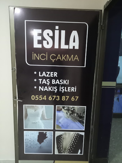 Esila inci çakma tela pres kapak görseli