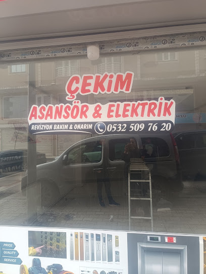Çekim asansör ve elektrik kapak görseli