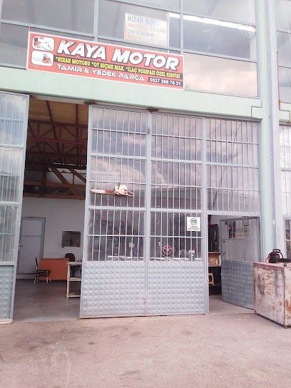 Kaya motor hızar tamiri ve yedek parça kapak görseli