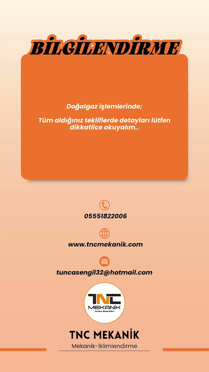 TNC Mekanik - Isıtma Sistemleri kapak görseli