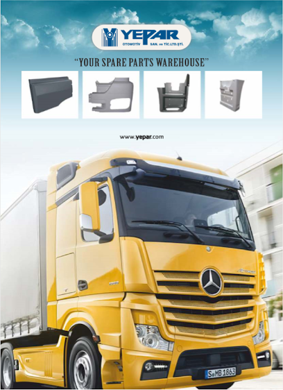 Yepar Otomotiv Mercedes-Benz, Man, Scania Truck Parts Factory kapak görseli