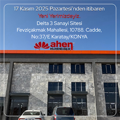 AHEN MÜHENDİSLİK kapak görseli