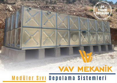 VAV MEKANİK Moduler Su Depoları kapak görseli